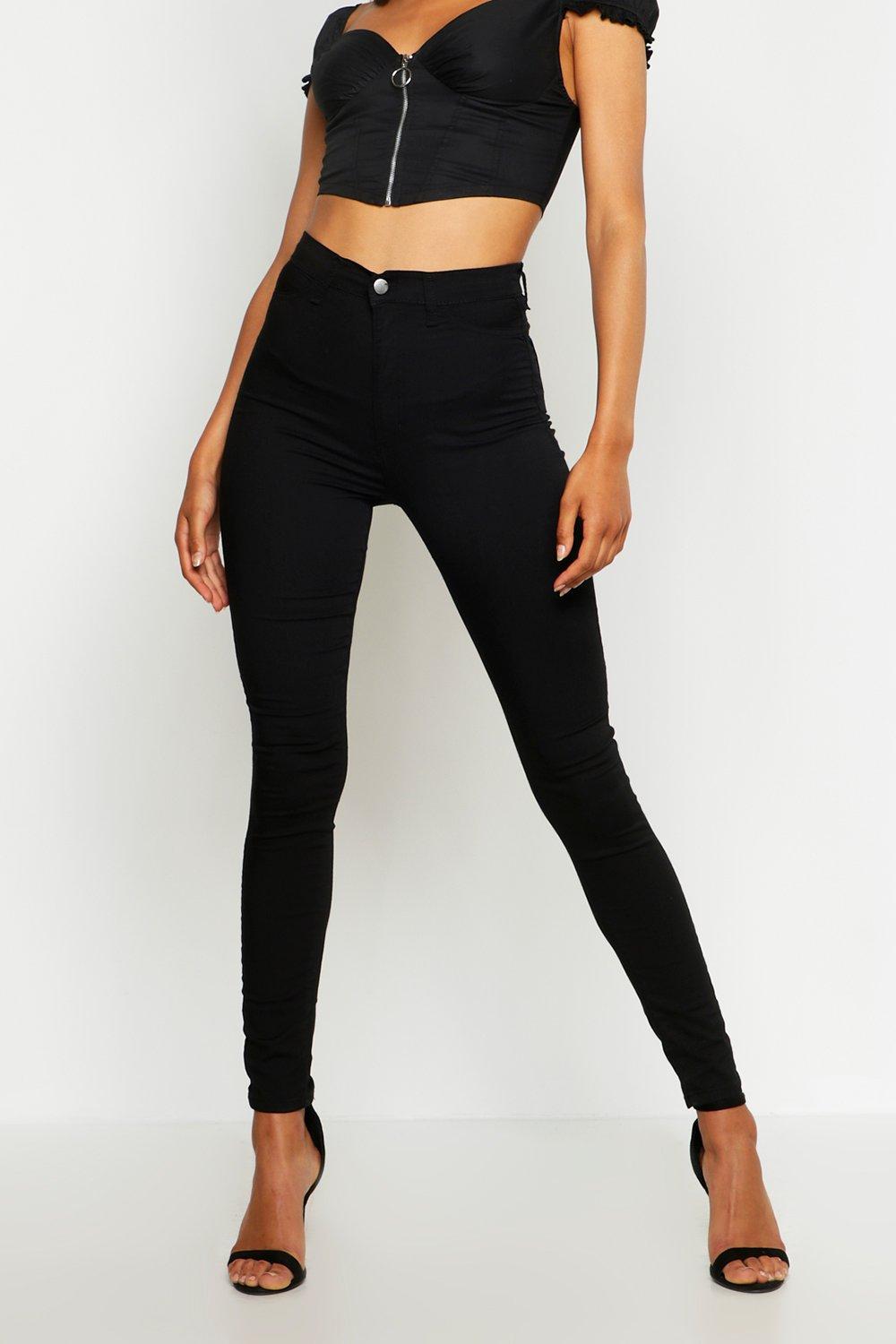 Boohoo high outlet waisted jeans